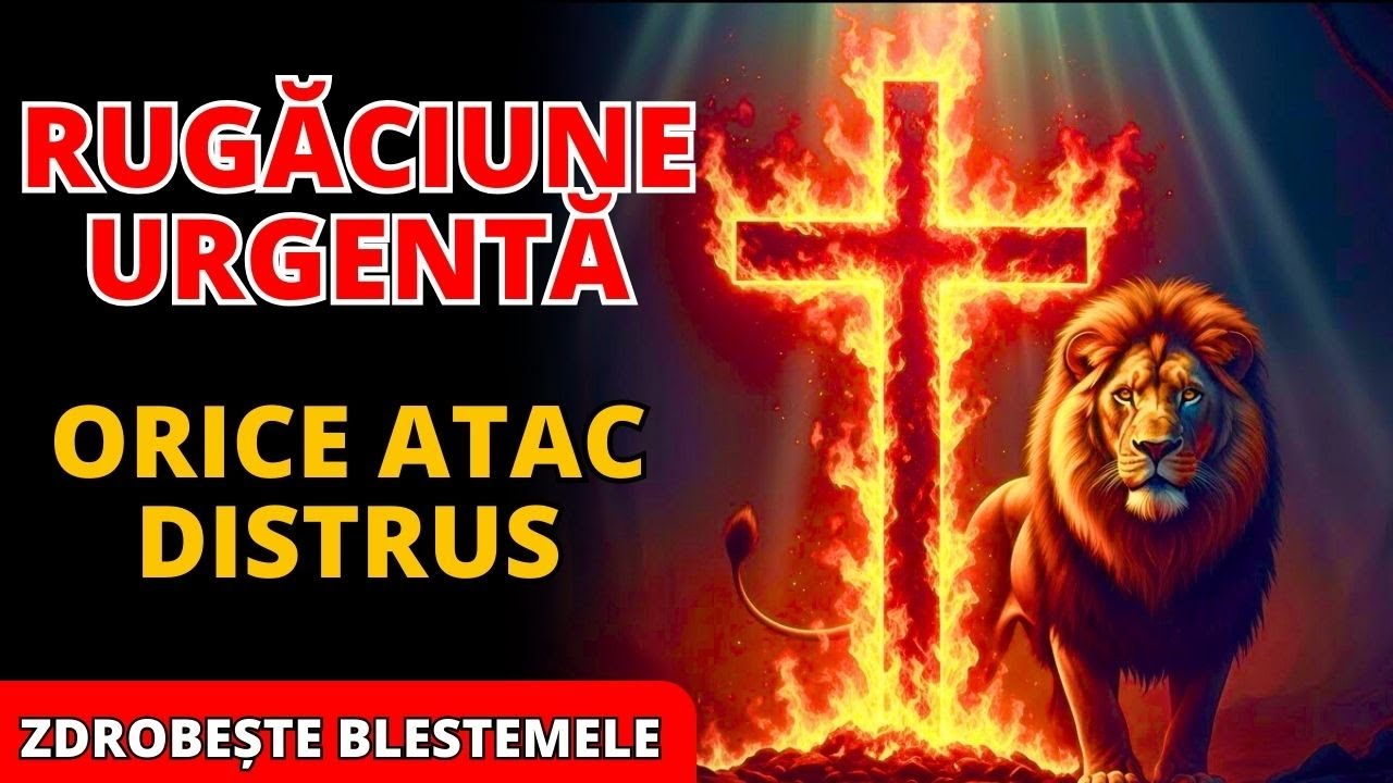 ⚔️ Rugăciune violentă care ZDROBEȘTE blestemele, atacurile spirituale și dușmanii care te persecută
