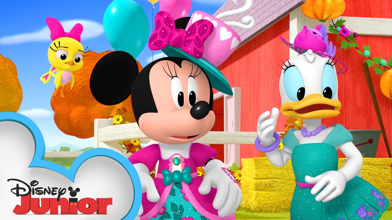 The Blustery Day | Minnie's Bow-Toons  🎀 | @disneyjr