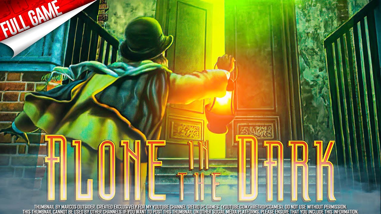 Alone in the Dark (PC DOS, 1992) Longplay (CD Version)