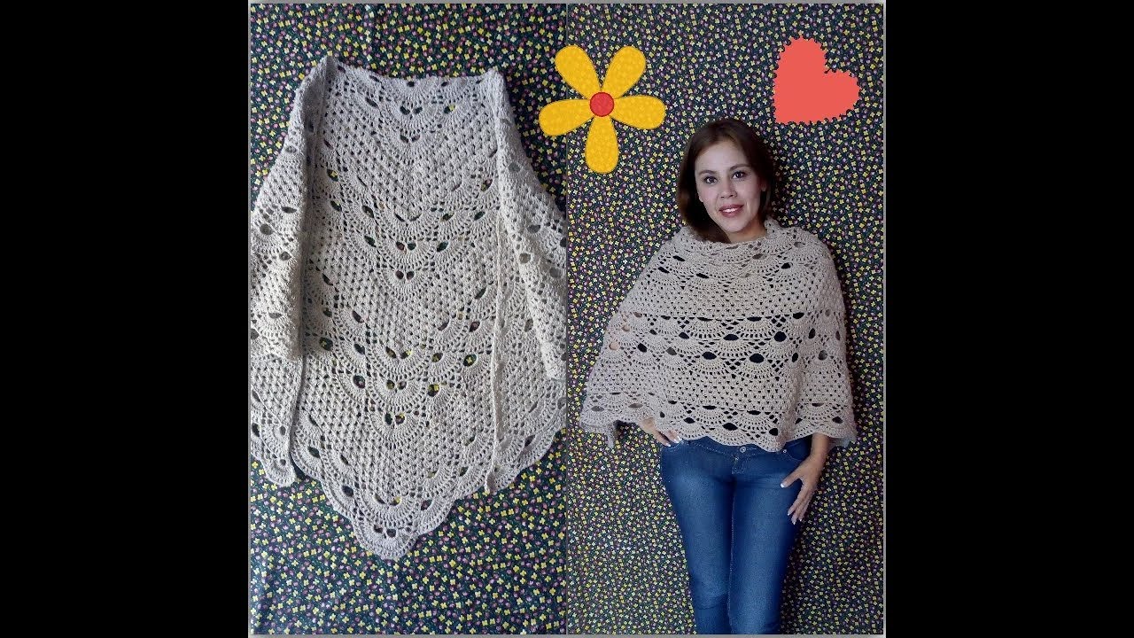 Tutorial Chal Dia de las Madres facil y rapido 1ra Parte Crocheteando con la Comadre