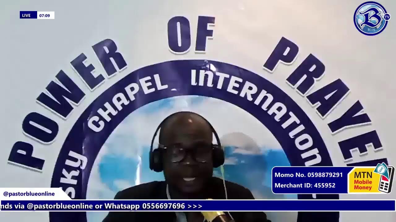 POWER OF PRAYER ((((LIVE))) with PASTOR BLUE