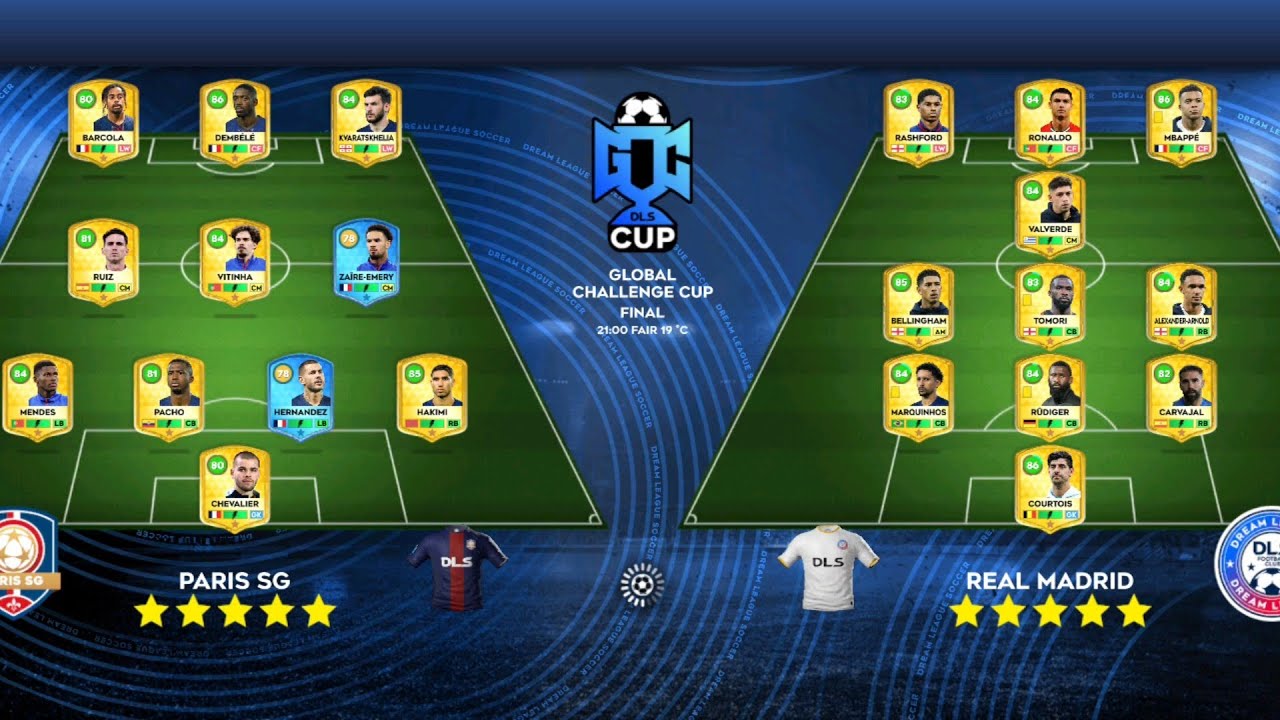 DLS26 REAL MADRID VS PARIS SG VS LIVERPOOL 