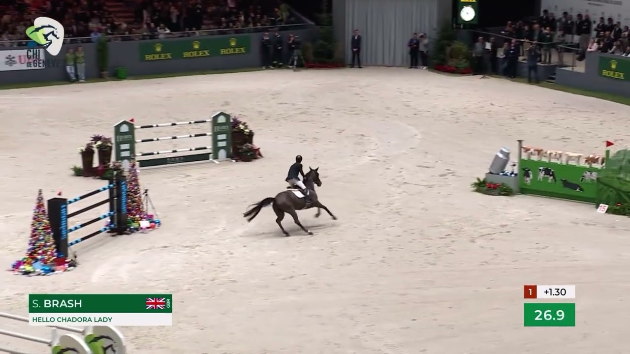 Scott Brash & Hello Chadora Lady jump-off - Rolex IJRC Top 10 Final CHI Geneva 2025