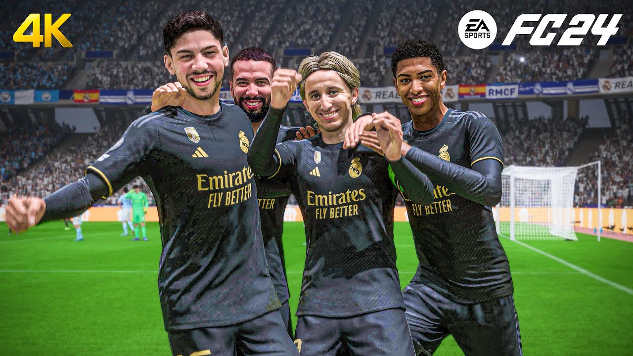 EA Sports FC 24 - Manchester City vs Real Madrid - UEFA Champions League Final - PS5&trade; [4K60]