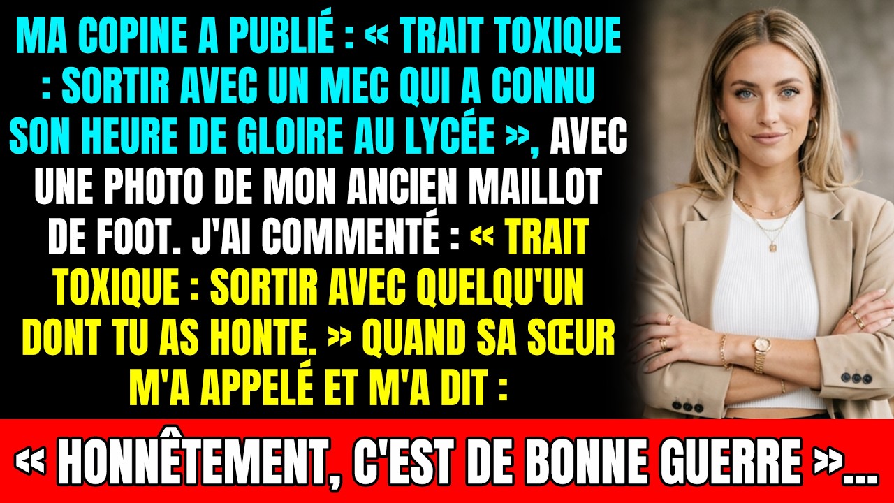 Elle a monétisé ma vie pour des vues, mon seul commentaire a détruit sa carrière