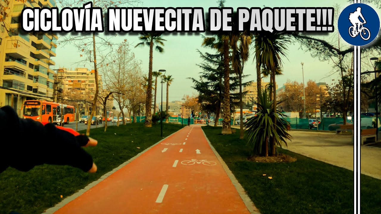 Nueva CICLOVÍA VESPUCIO ORIENTE !!!! 🚴🏻