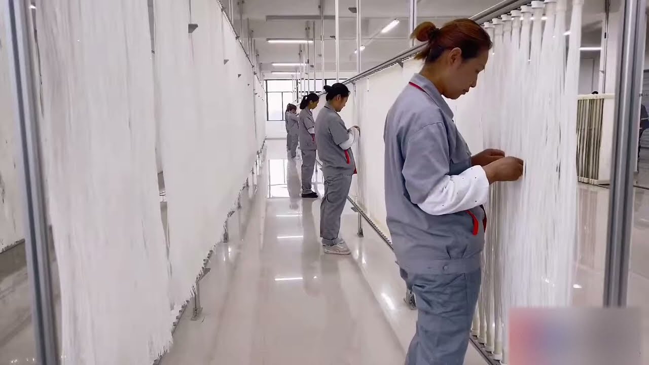 A Tour to our hollow fiber MBR membrane factory （2019）