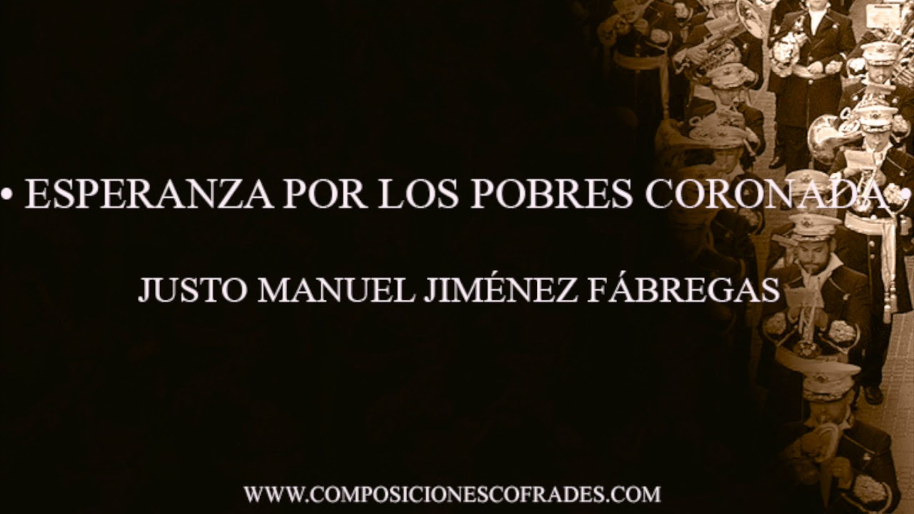 ESPERANZA POR LOS POBRES CORONADA - JUSTO MANUEL JIMÉNEZ FÁBREGAS [BM]
