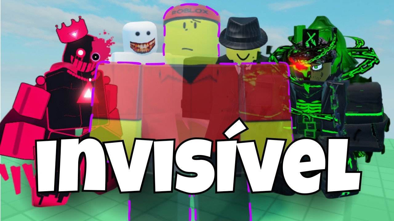 8 Killers VS 1 Sobrevivente INVISÍVEL - Forsaken