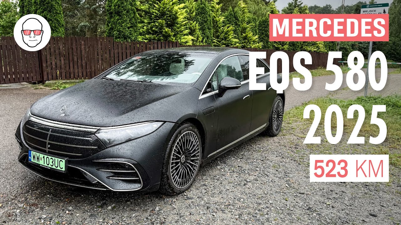 Mercedes EQS 580 4Matic AMG Line Manufaktur test PL Pertyn Ględzi