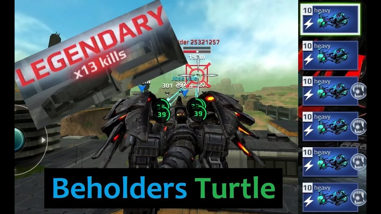 Beholders Archelon Gameplay - A Legendary Turtle || JMW Dino War