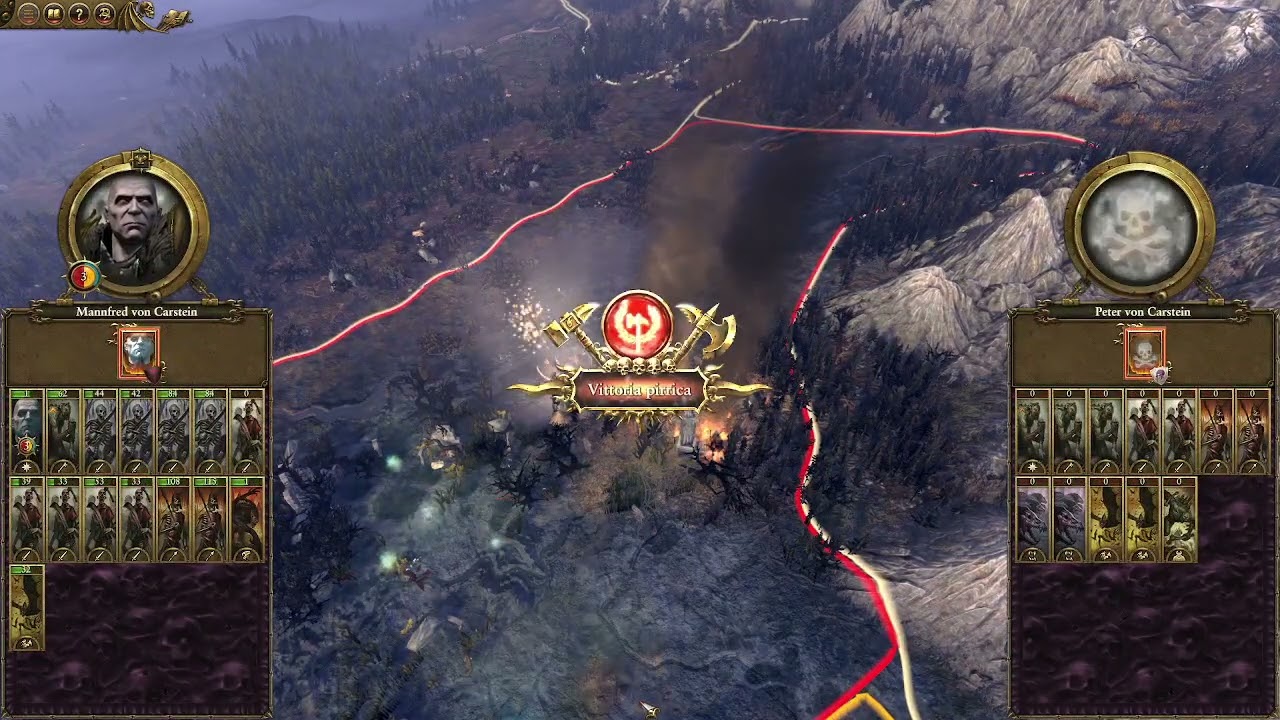 Total War WARHAMMER inzio Vampire
