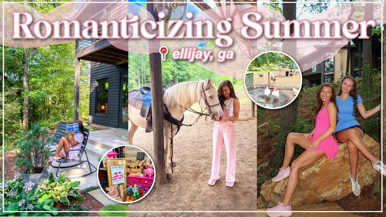 Living My Miley Stewart Summer 🌻 | Travel Vlog in Ellijay, Georgia + GIVEAWAY! | Lauren Norris