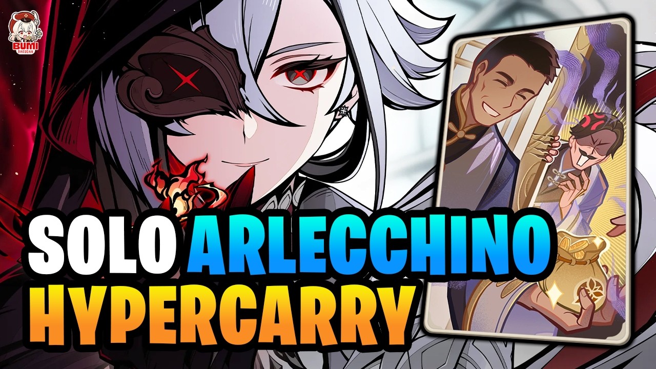 STILL TOO STRONG! Arlecchino Hypercarry | Genshin TCG