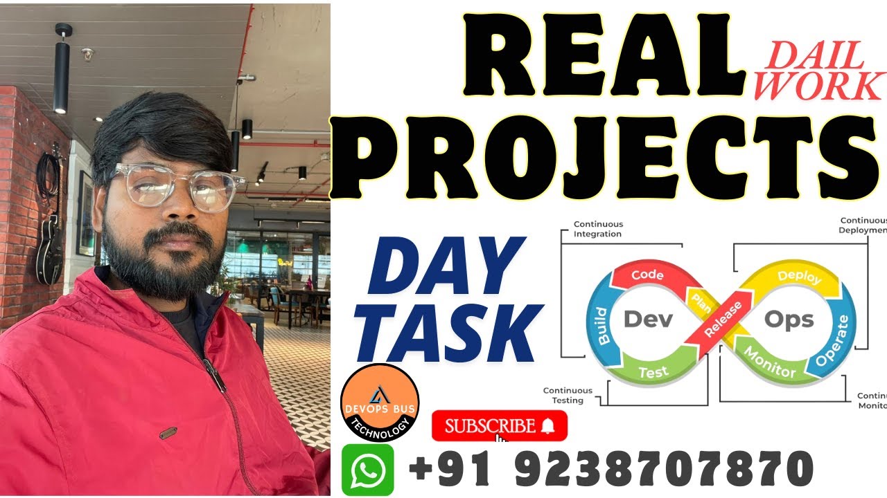 DEVOPS CORE PROJECTS WORK WITH EXPLAINATION 4+ YEAR EXP. || DEVOPS REALTIME PROJECTS #devopsprojects