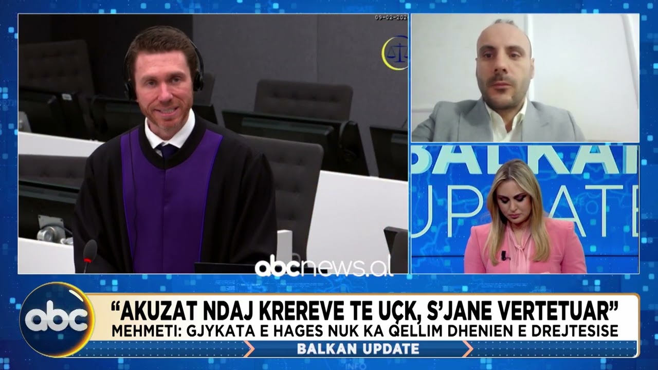 “Akuzat nuk janë vërtetuar”/ Mehmeti: Gjykata e Hagës nuk ka qëllim dhënien e drejtësisë!