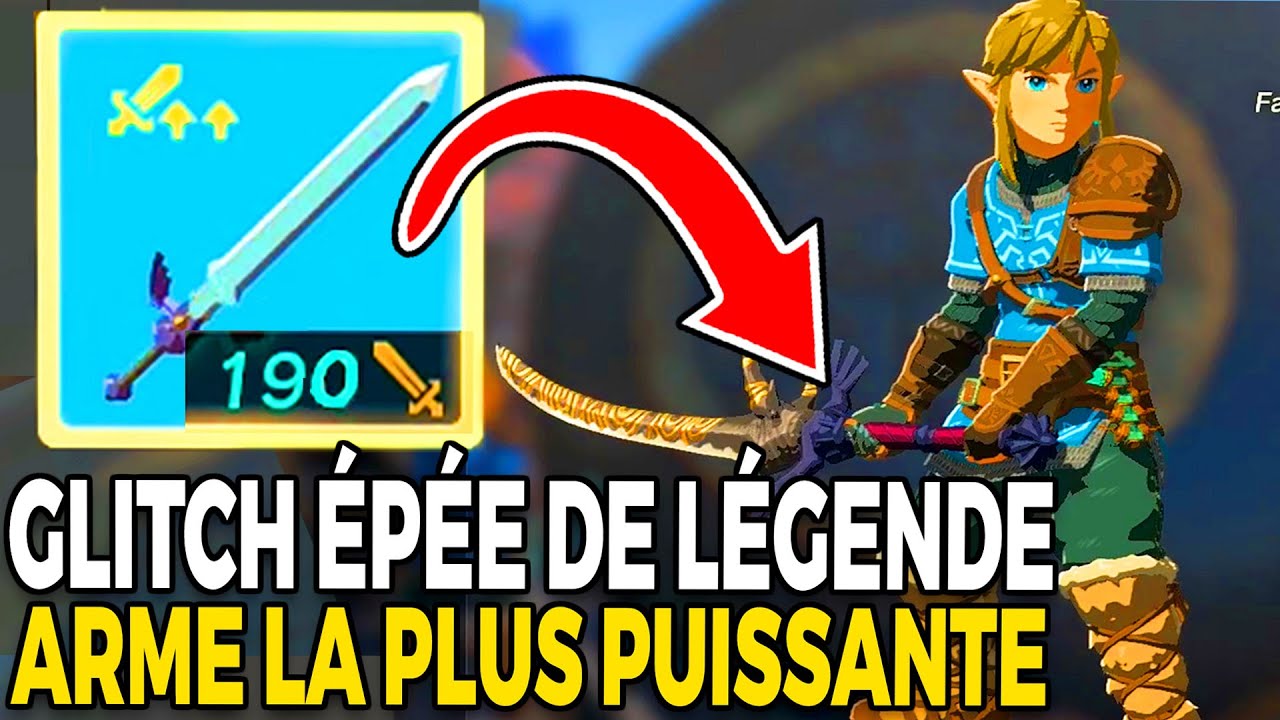 [TUTO] OBTENIR L'ÉPÉE DE LÉGENDE LA PLUS PUISSANTE (FACILE GLITCH TEARS OF THE KINGDOM) ZELDA TOTK
