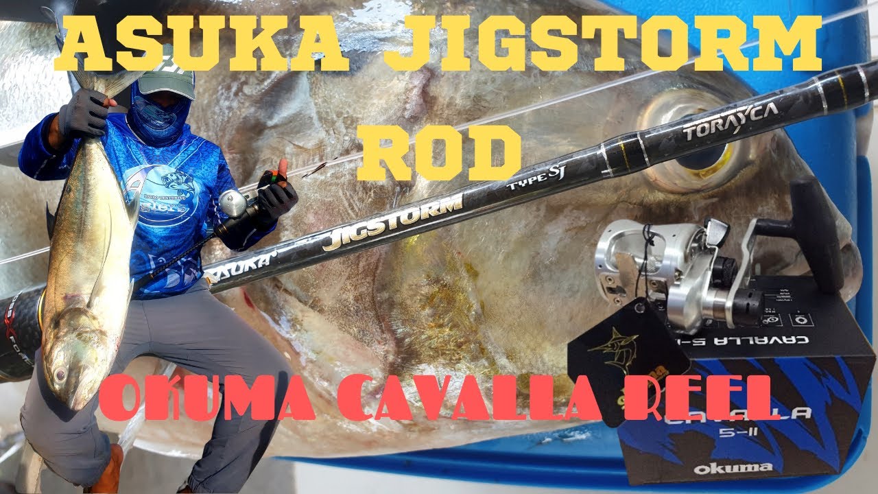Jigging Video #15 | Asuka Jigstorm PE4 rod | Okuma Cavalla Reel | Fishing in the Philippines