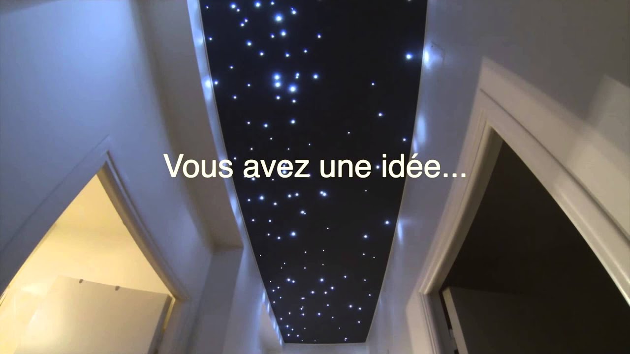Ciel d'&eacute;toiles PSD Plafond Tendu & Mur Imprim&eacute;