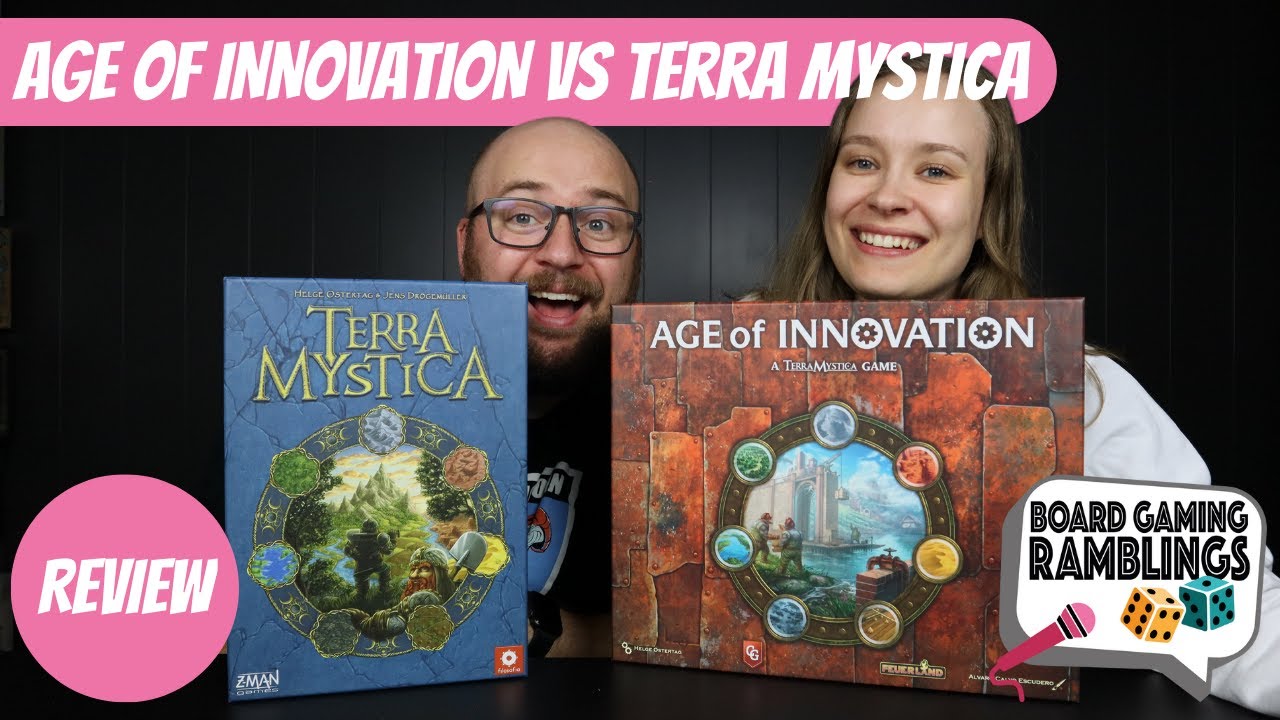 Age of Innovation против Terra Mystica — обзор и сравнение настольных игр
