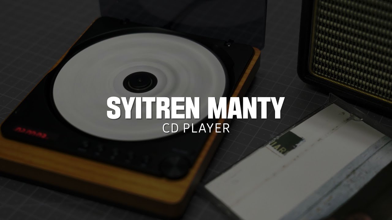 가성비는 꽝! 오로지 감성! 레트로 감성을 가진 CD플레이어 SYITREN MANTY