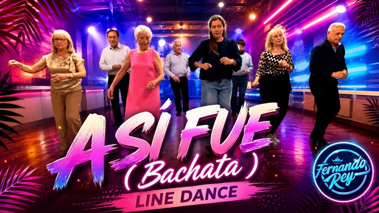 Así fue ( Bachata ) ★ Baile en Línea ★ Line Dance ★ Ballo di Gruppo ★