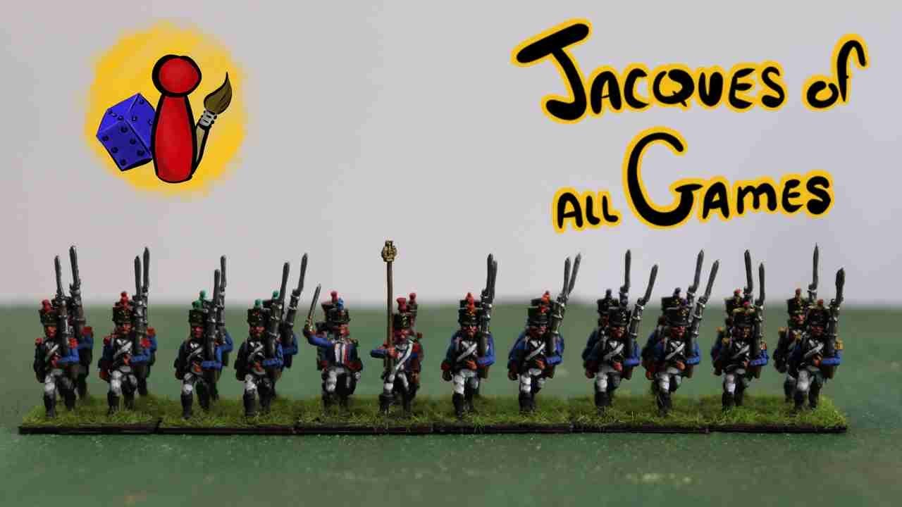 Painting an 1812 French Line Battalion in 15mm!