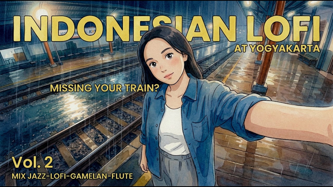Study with Me in Indonesia 🌿 Calm Gamelan Lofi for Focus & Work