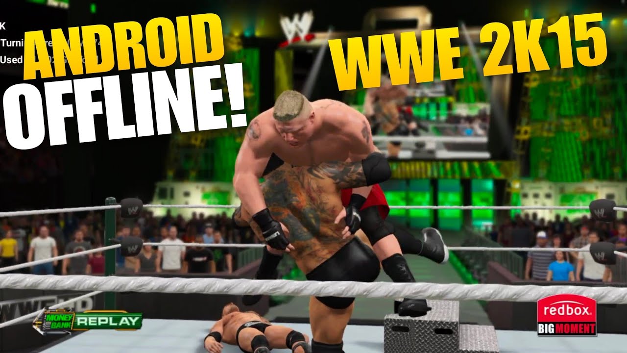 🔥 Геймплей WWE 2K15 Android Triple Threat! 🔥 Брок Леснар против Батисты против Рока