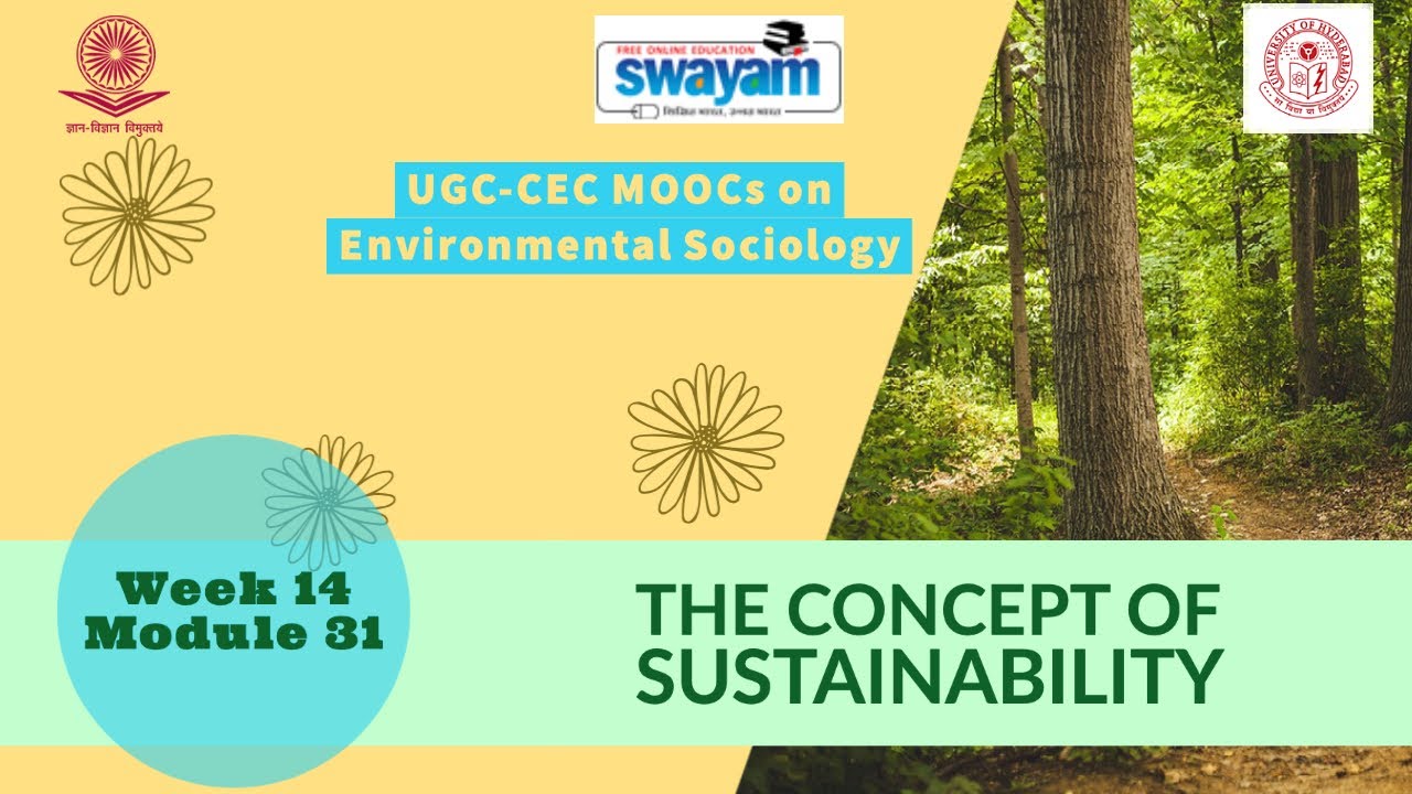 Module 31 - Concept of Sustainability - Part B