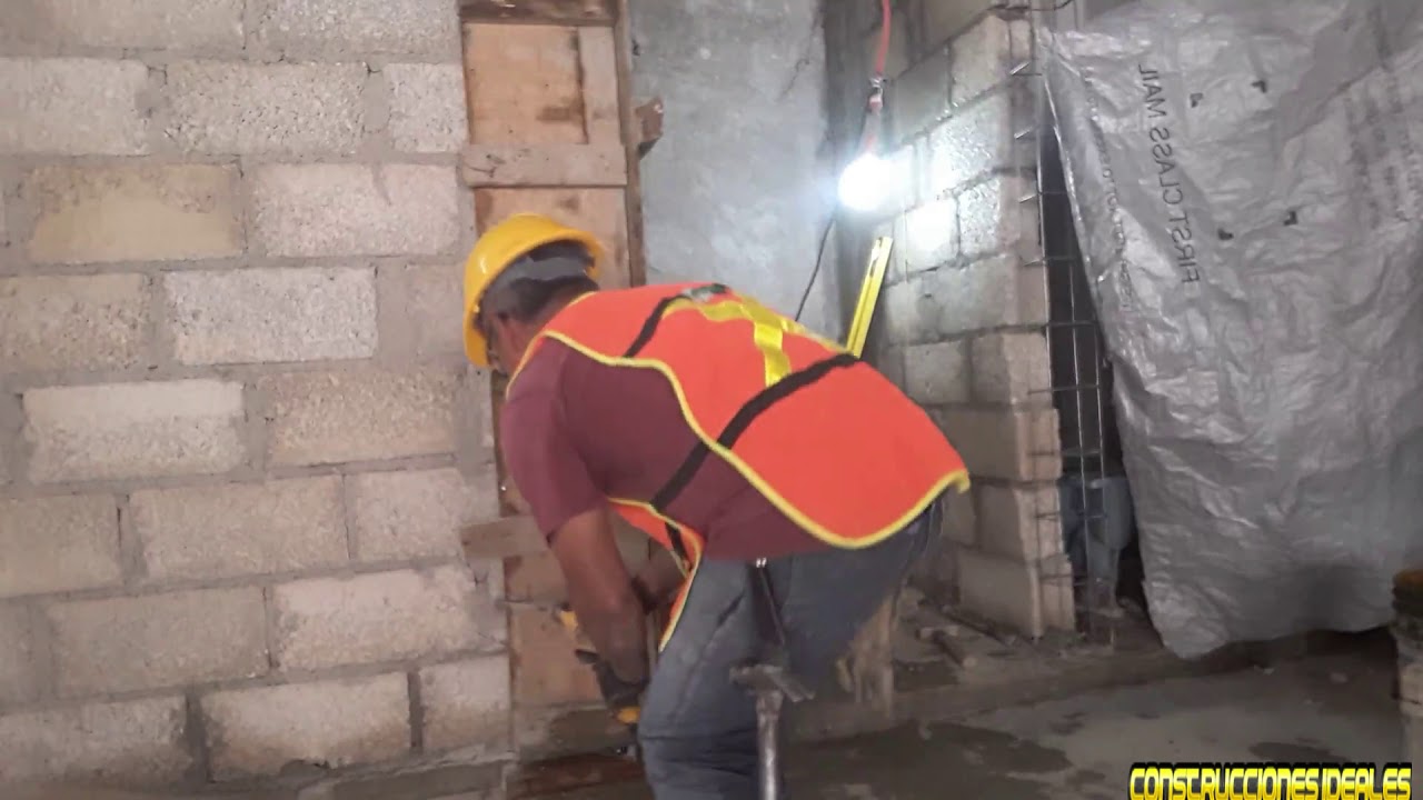 Siga los pasos para encofrar castillos de 10x15 cm  | CONSTRUCCIONES IDEALES