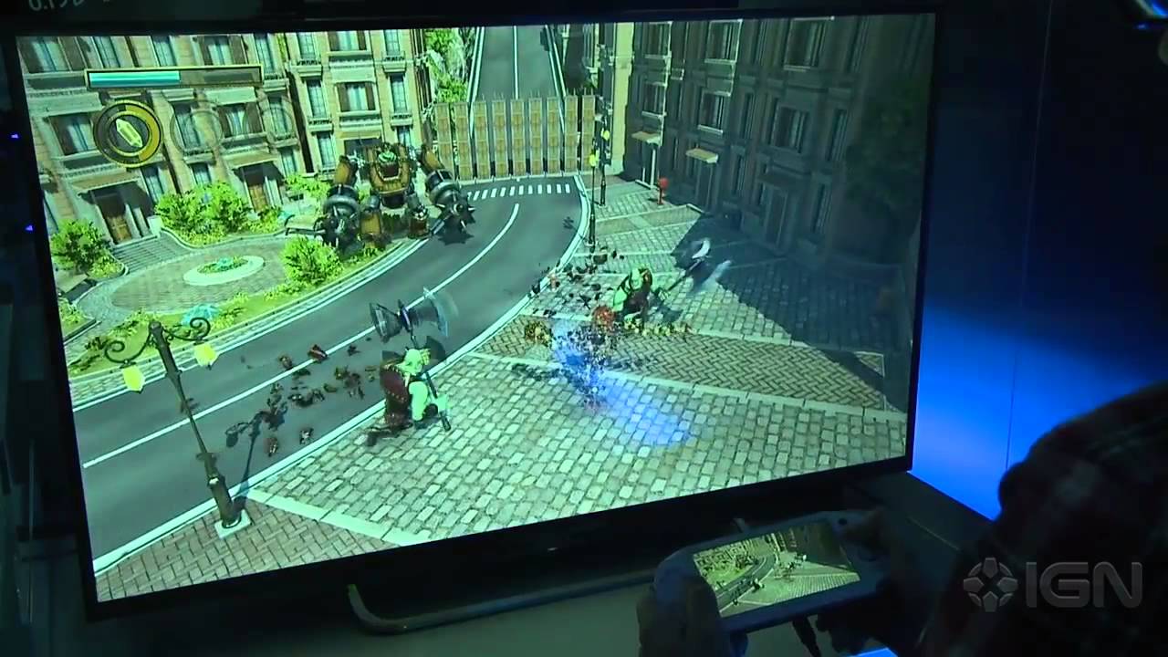 PS4 Remote Play of Knack - TGS 2013