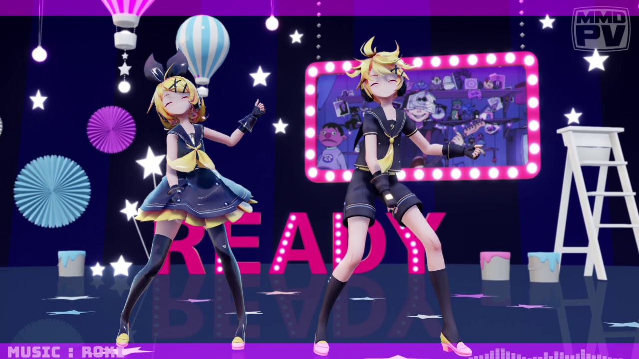 【MMD】 sour式 リン＆レンで ロキ / Kagamine Rin ＆ Len ROKI 【鏡音生誕祭2018】