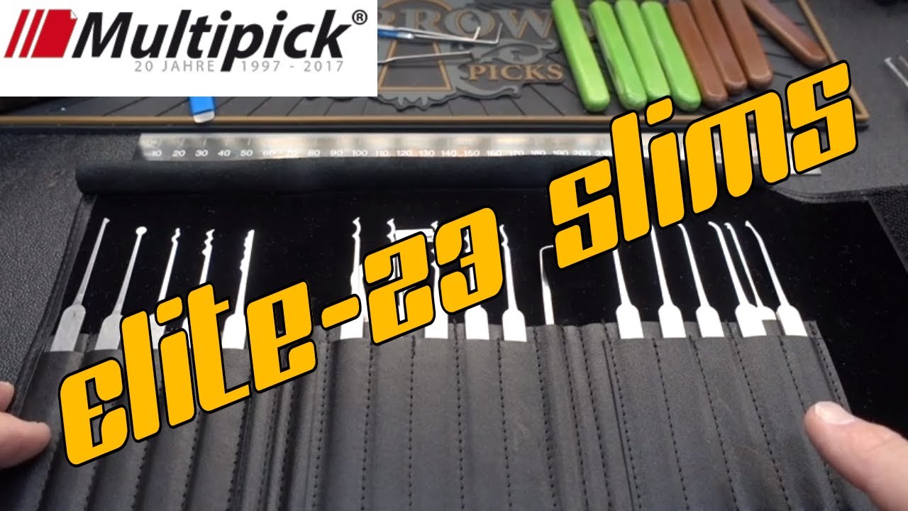 (1383) Review: Multipick ELITE-23 Slim Picks (0.015
