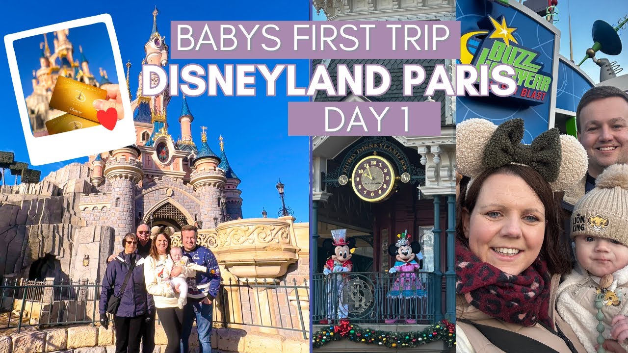 Disneyland Paris - Baby's first trip | Christmas Parades | New Merch | Parenting hints & tips!