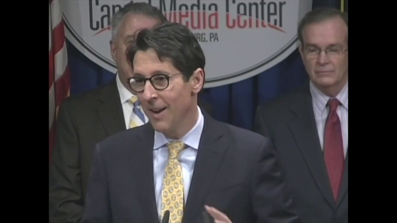 MyRetirementPA.com Press Event - PA Treasurer Joe Torsella