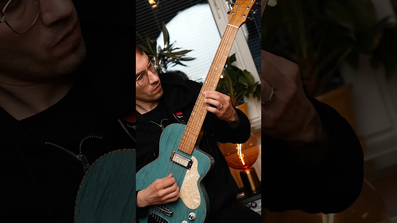 First Time on a Baritone Guitar — Autumn Leaves 🍂