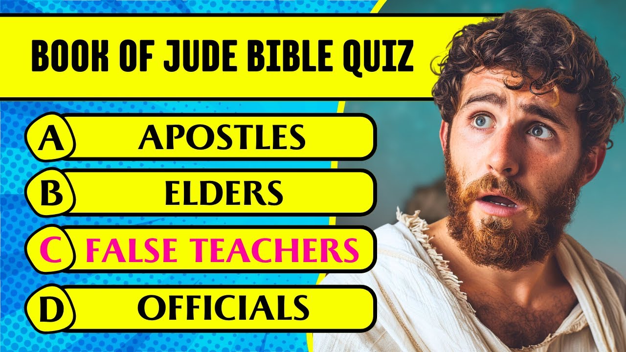 Book of Jude Bible Quiz & Trivia (30 Hardest Questions & Answers to Test Your Bible Knowledge)