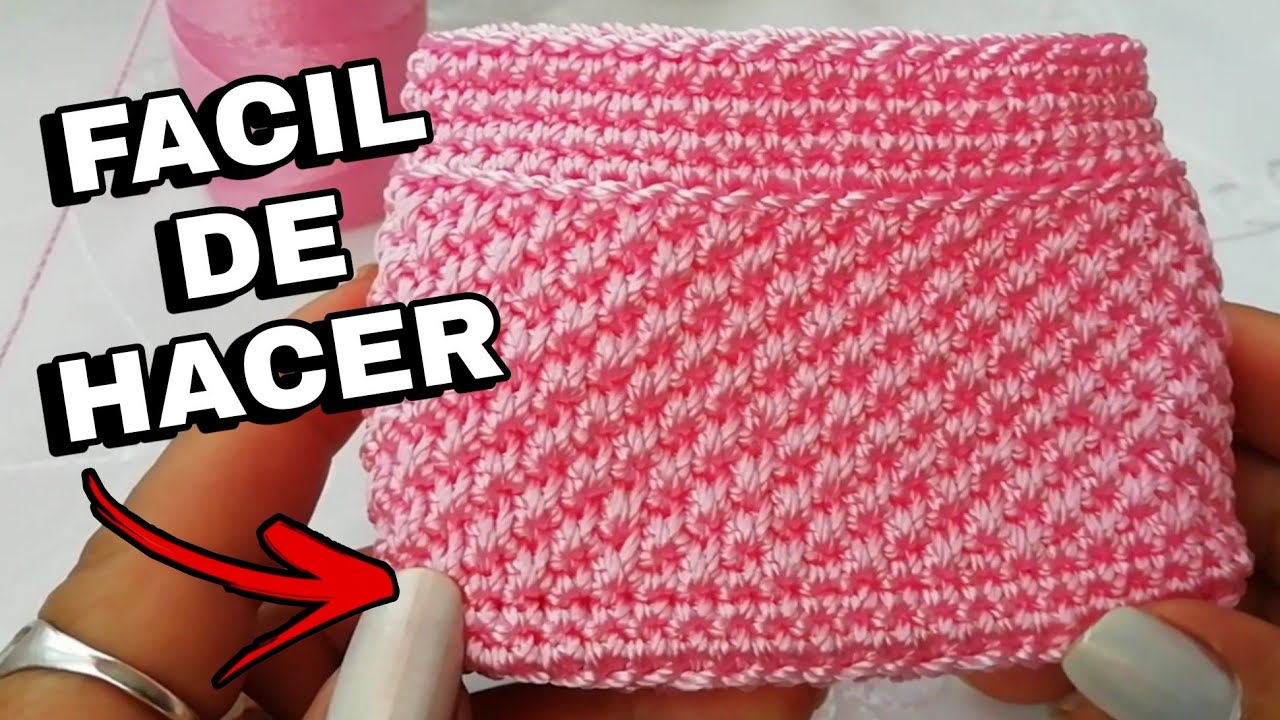 Monedero a CROCHET súper FÁCIL!!