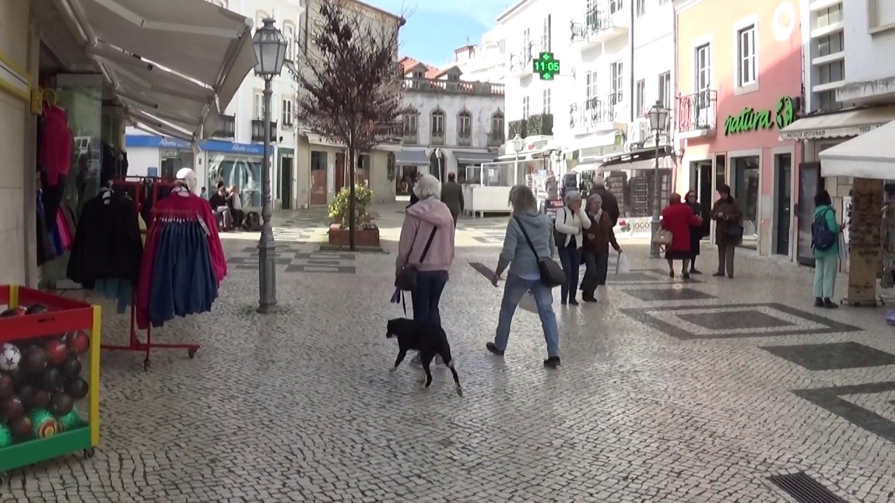Town Centre and shops, Lagos, Portugal