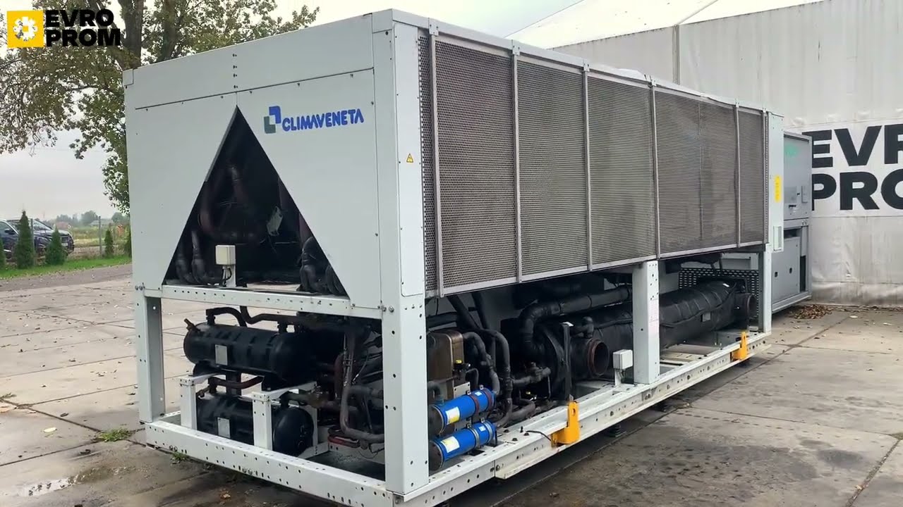 CLIMAVENETA FOCS N LN CA 2622 | 564 kW Chiller / 586 kW Heat Pump | Air-Cooled | Screw | R134a.