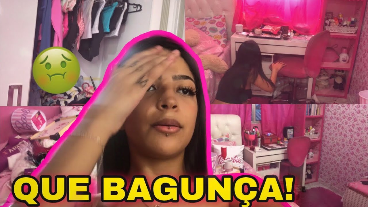 DIA DE FAXINA NO QUARTO- Kailane Gabriela