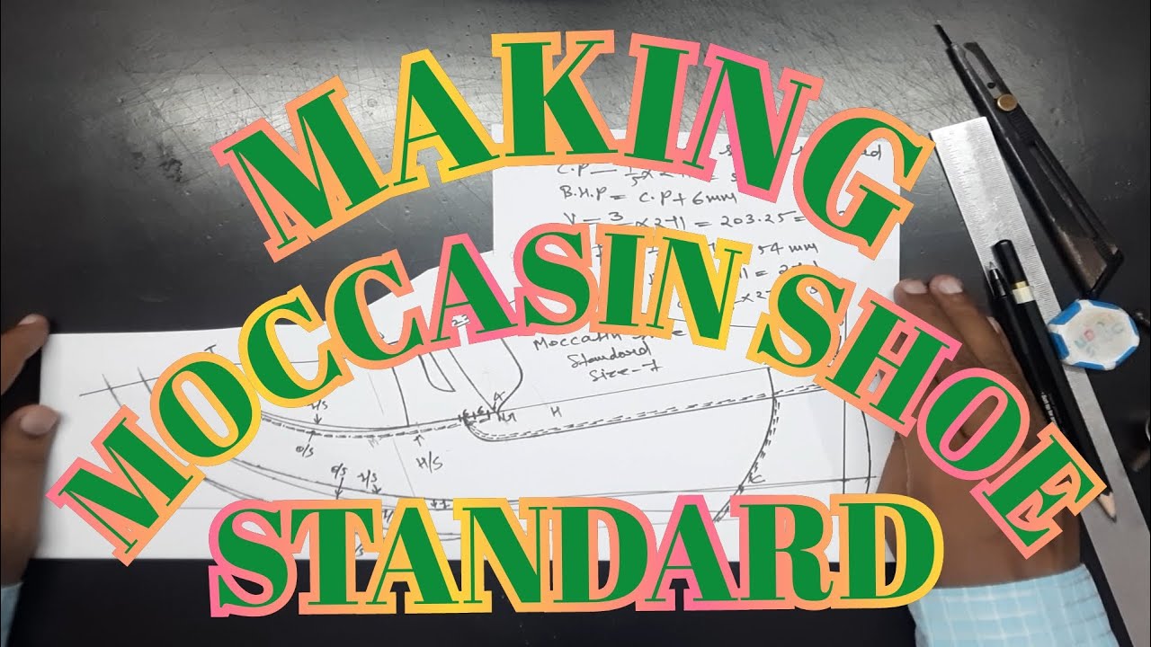Learn shoe designing chapter 15 (how to make moccasin shoe standard patterns) by designer shoes