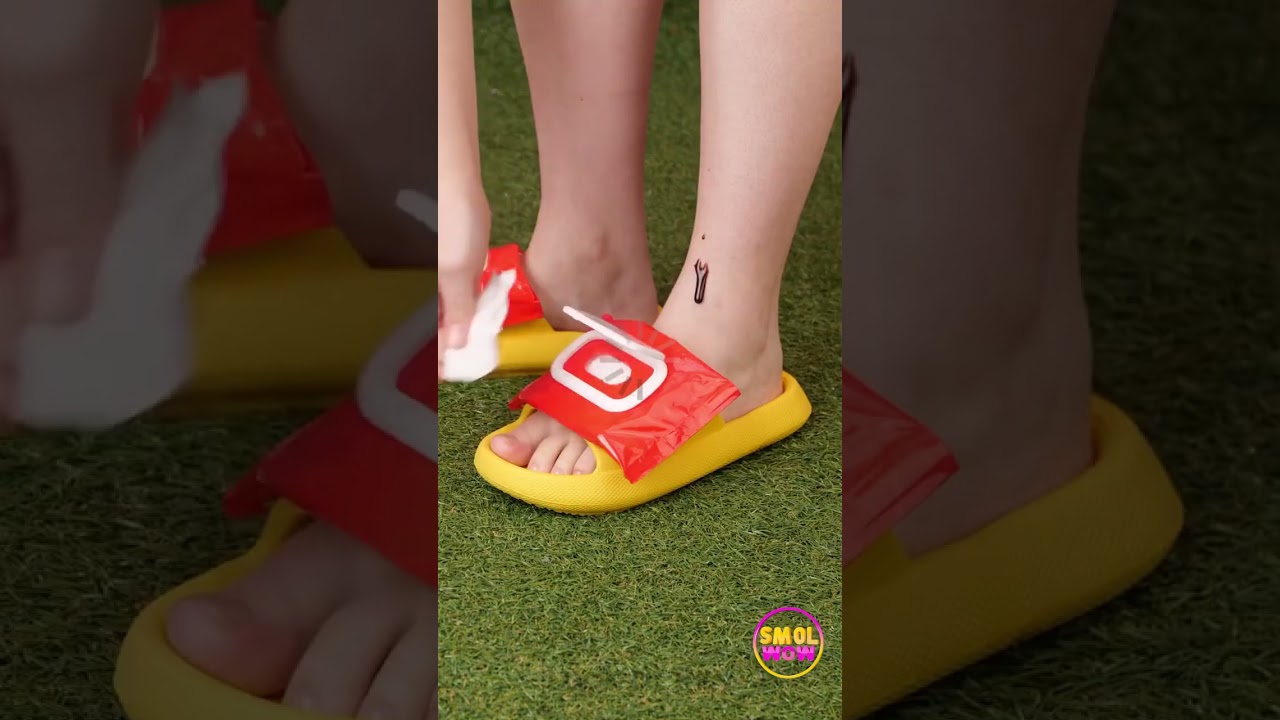 Slippers With a Secret&hellip; You&rsquo;ll Be Shocked! 😱 #gadgets #tools