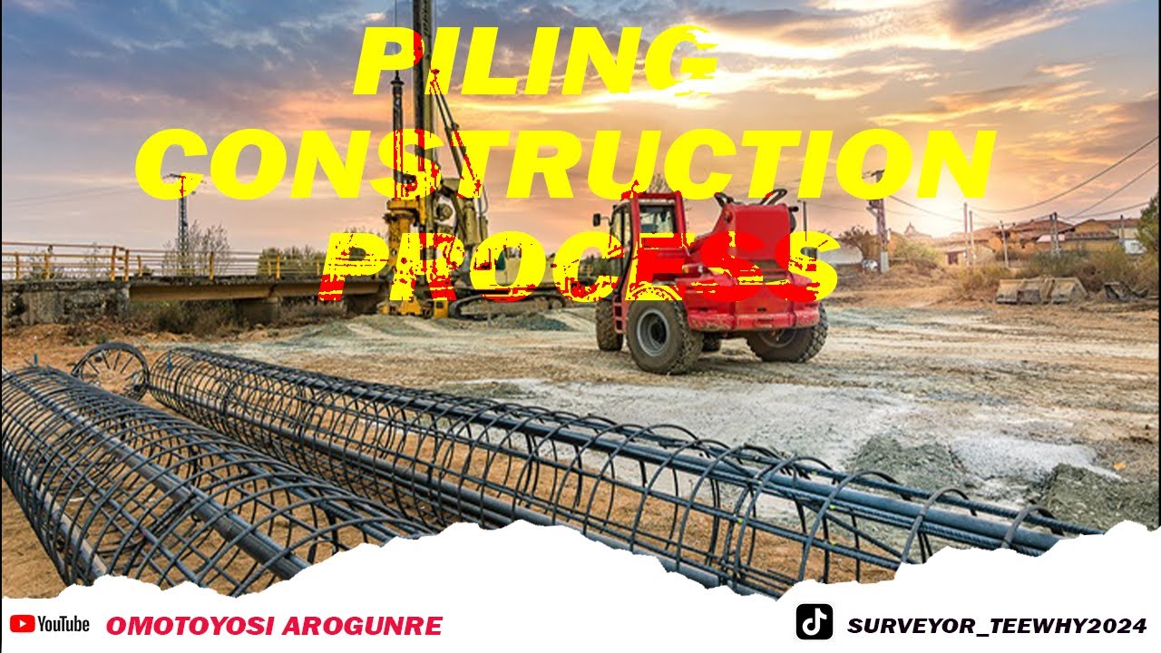 PILING IN CONSTRUCTION | How we construct piles for foundation in construction.