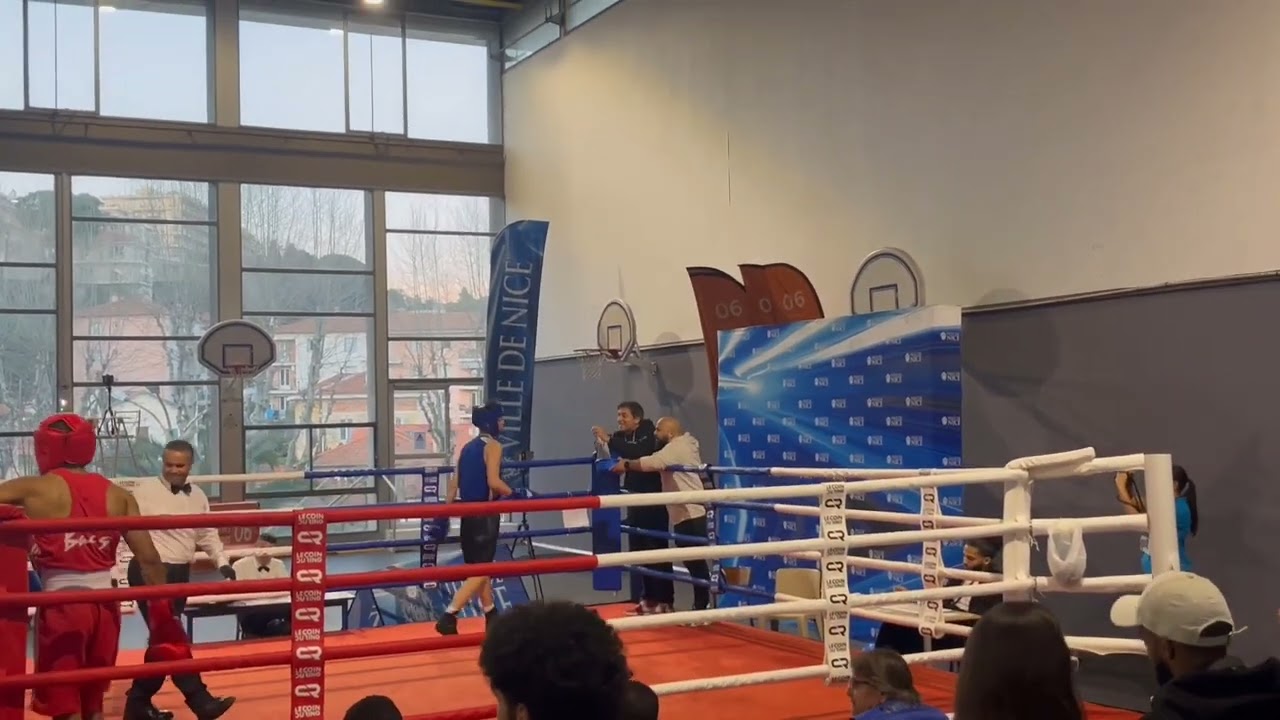 28 mars 2025. Championnat de France Universitaire. Boxe anglaise. 1/4 finale -60 kg.