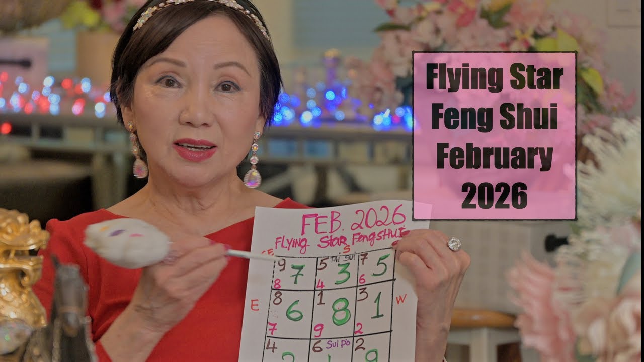 Flying Star Feng Shui for Feb 2026