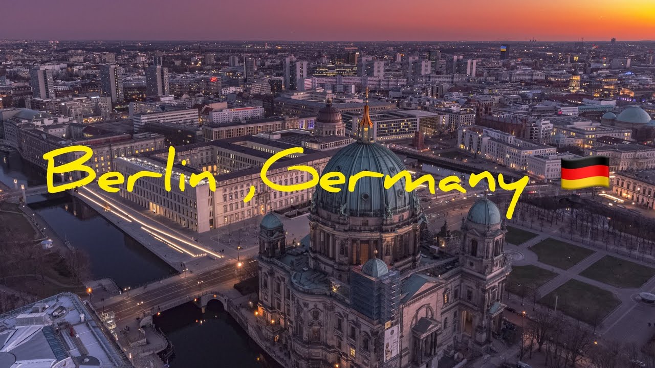 BERLIN CITY 🇩🇪✈️DRONE TOUR //4K AERIAL VIDEO// #berlin#germany#dronevideo