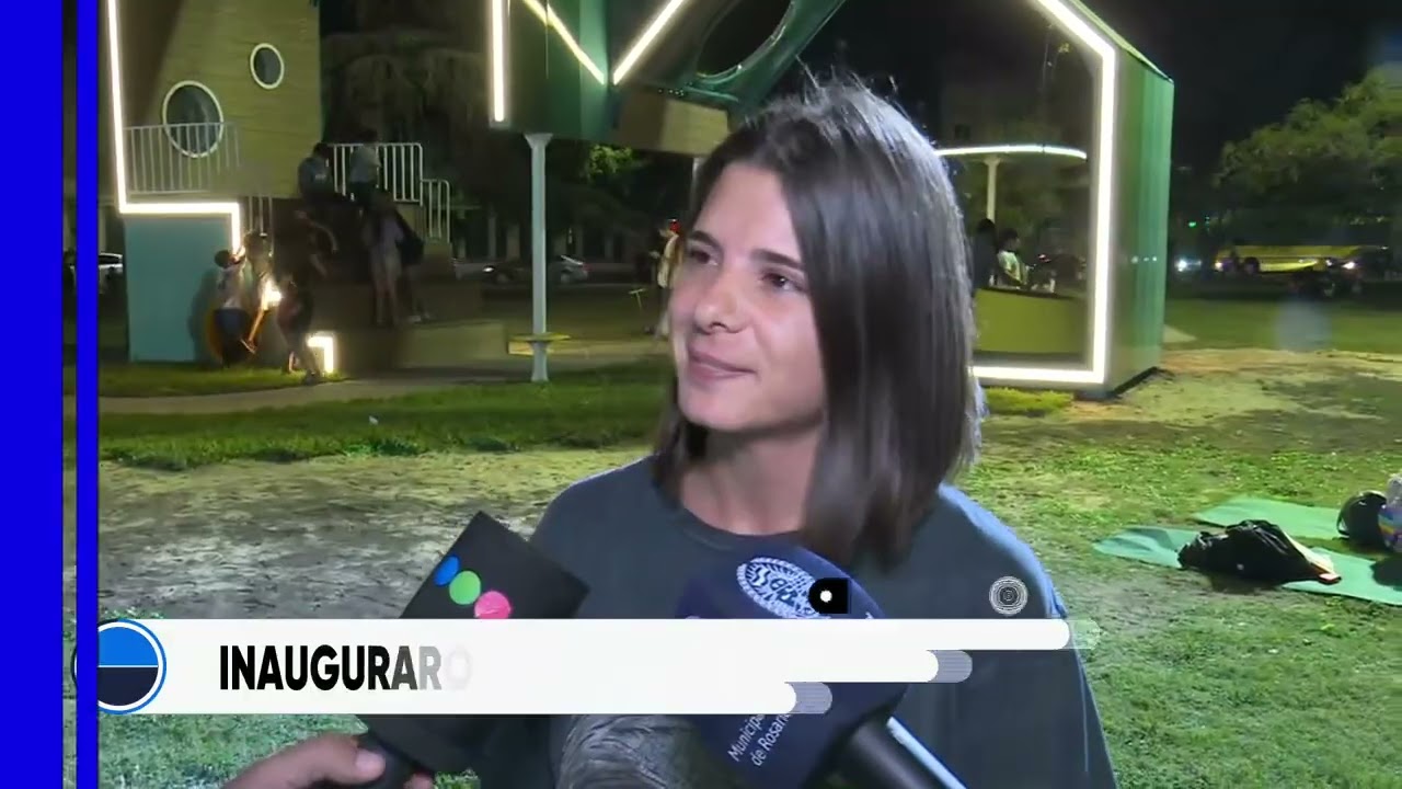 Inauguraron un nuevo espacio recreativo en el Mercado del Patio | TELEFE ROSARIO