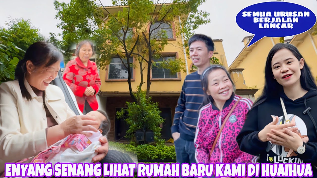 ENYANG PERTAMA KALI LIHAT RUMAH KAMI DI HUAIHUA, REAKSINYA SENANG BANGET SEMOGA CEPAT BISA RENOVASI